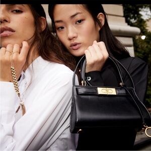 Tory Burch Black Small Lee Radziwill Bag